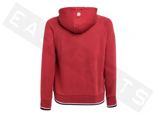 Sweatshirt VESPA Modernist man red